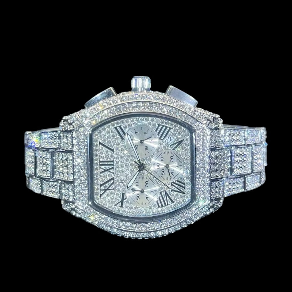 Roadster 44mm – Fully Iced Watch