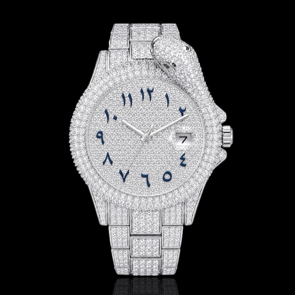 King Cobra 42mm – Iced Out Watch