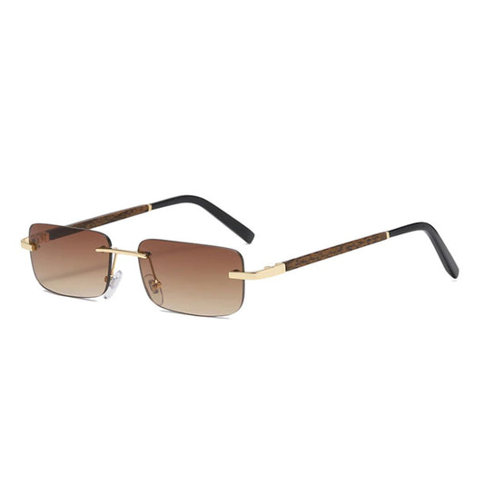 WOODEN GLASSES - BROWN | VENICE
