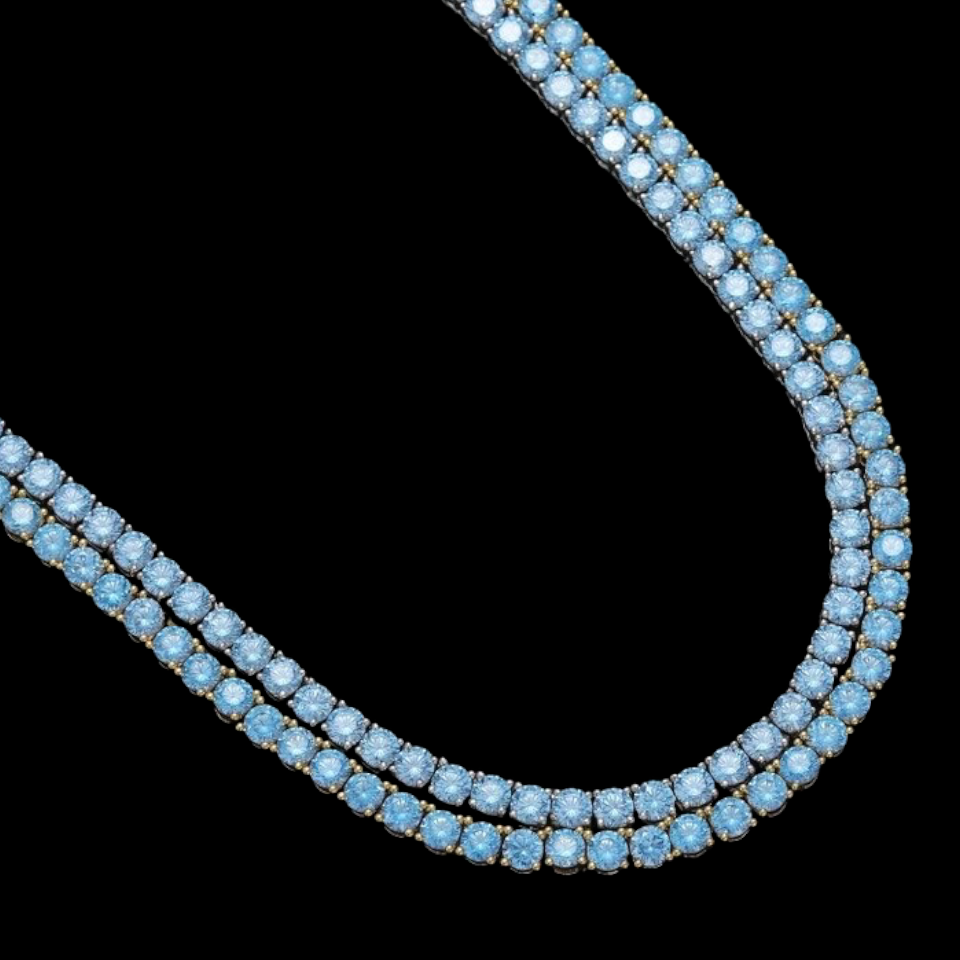 4mm Topaz Tennis Chain