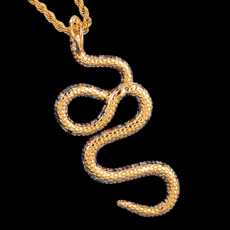 Gold Plated Python Hanger