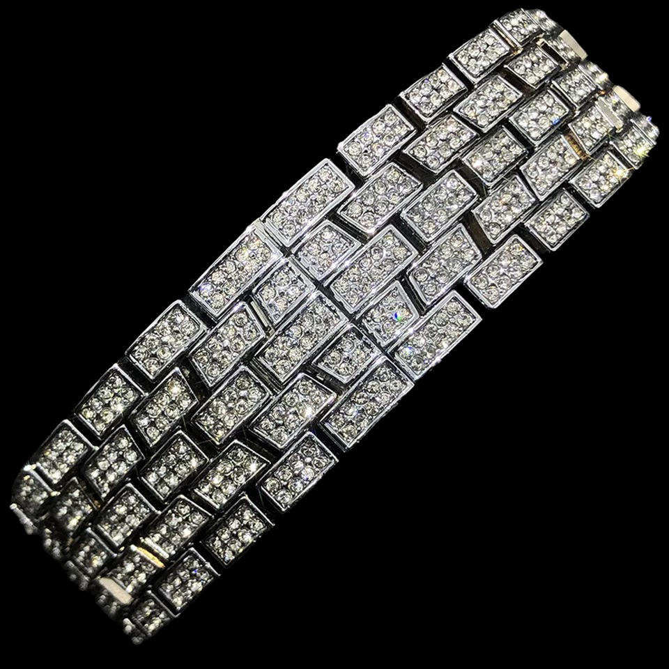 Crazy Hours 44mm – Fully Iced Horloge