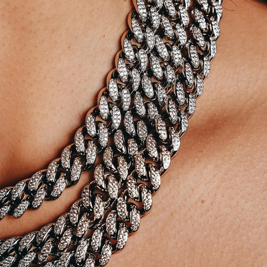 Miami Cuban Ketting – 12mm