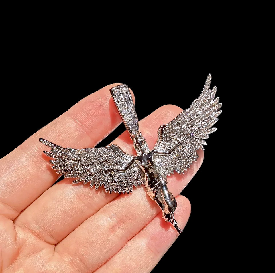 Angel with big wings