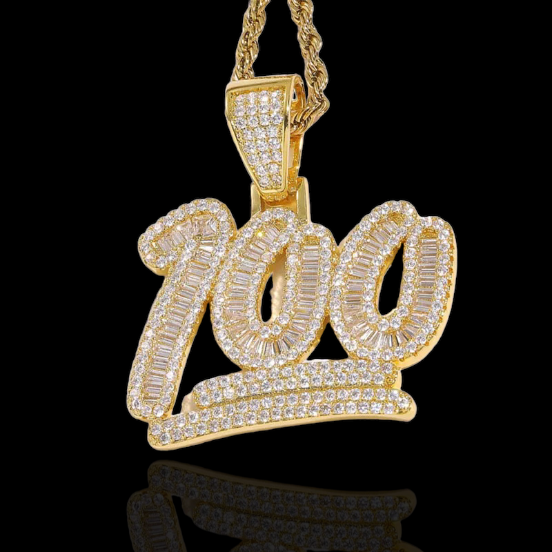 Pendentif Emoji Premium 100 plaqué or