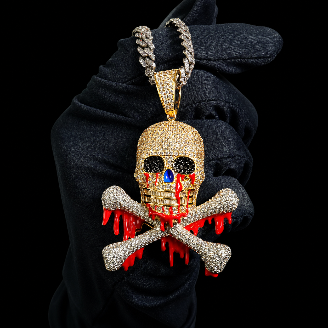 Pirate Skull Pendant 
