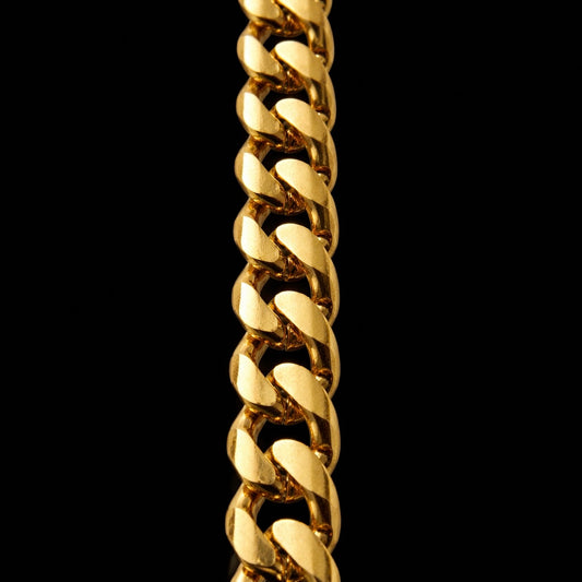 5mm Gold Plated Miami Cuban Ketting