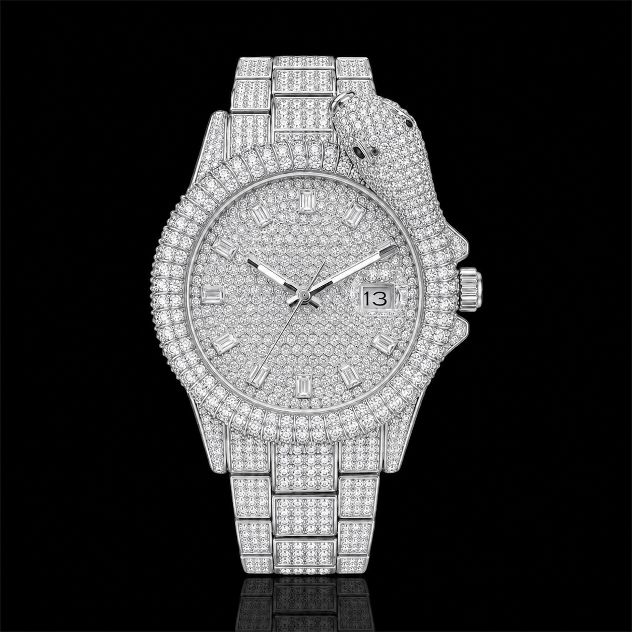 King Cobra 42mm – Iced Out Watch
