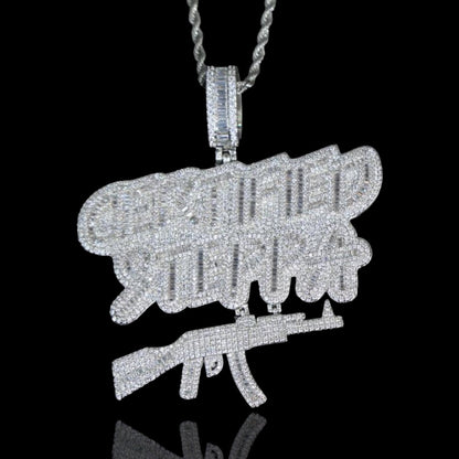 Pendentif Iced Out "Certified Steppa"