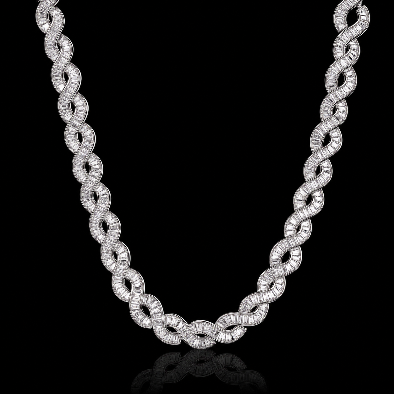 10mm Helix Baguette Chain
