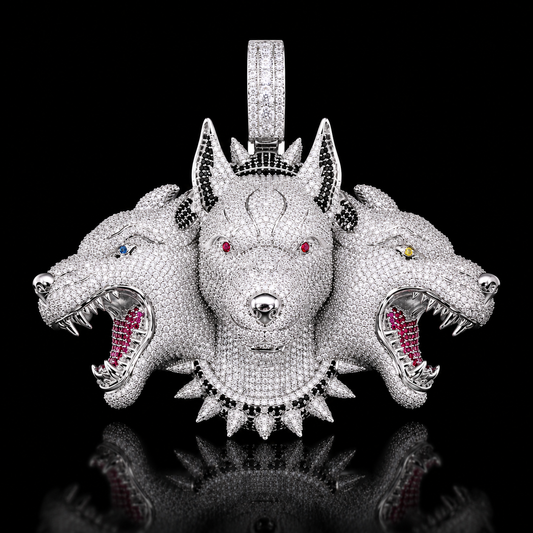 Cerberus Dog Pendant