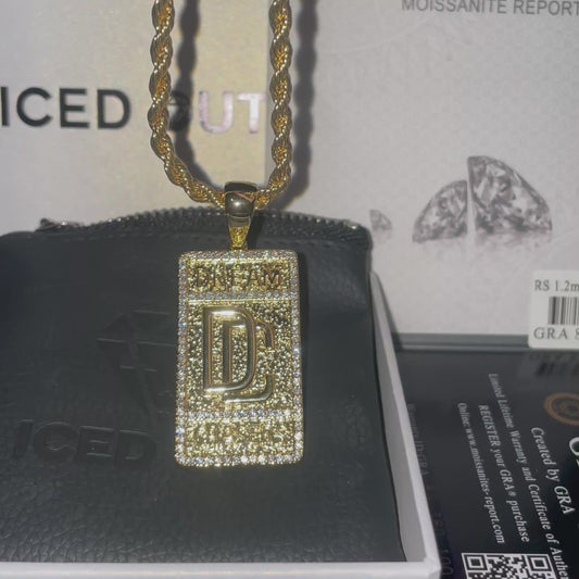 Dream Chasers Moissanite Diamond Pendant