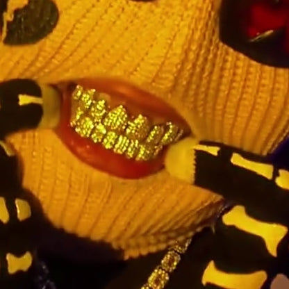 8/8 Rounded Pavé ICED Grillz 