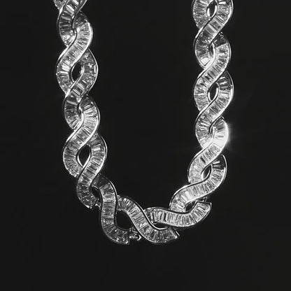 10mm Helix Baguette Chain